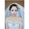 森女系抽絲盤發新娘造型，清新唯美，減齡可人